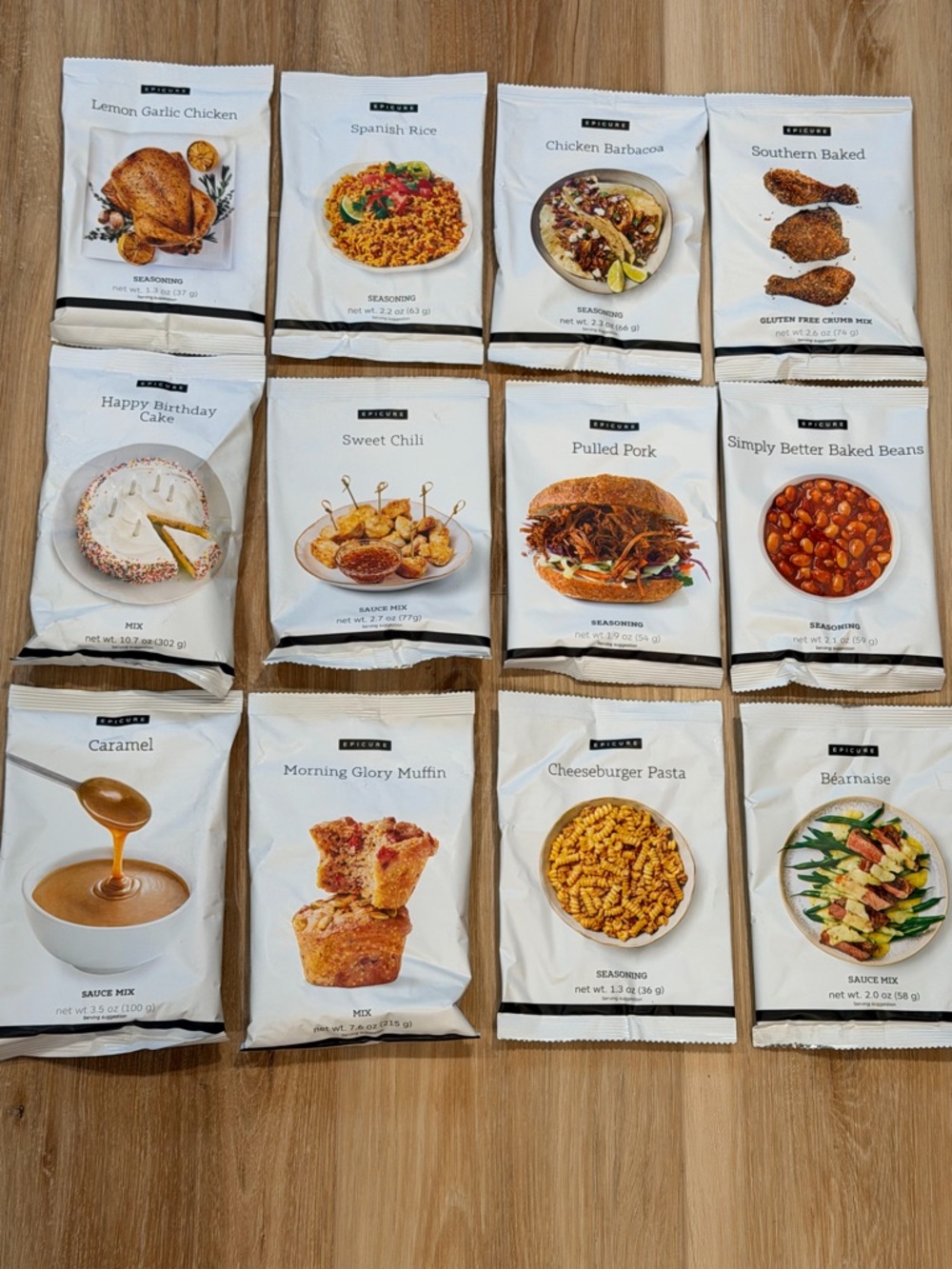 Epicure seasoning meal kit lot